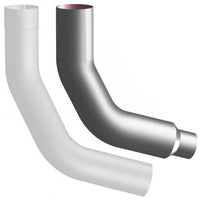 Grand Rock - Kenworth Chrome AeroCab Elbows (Dual Mufflers)