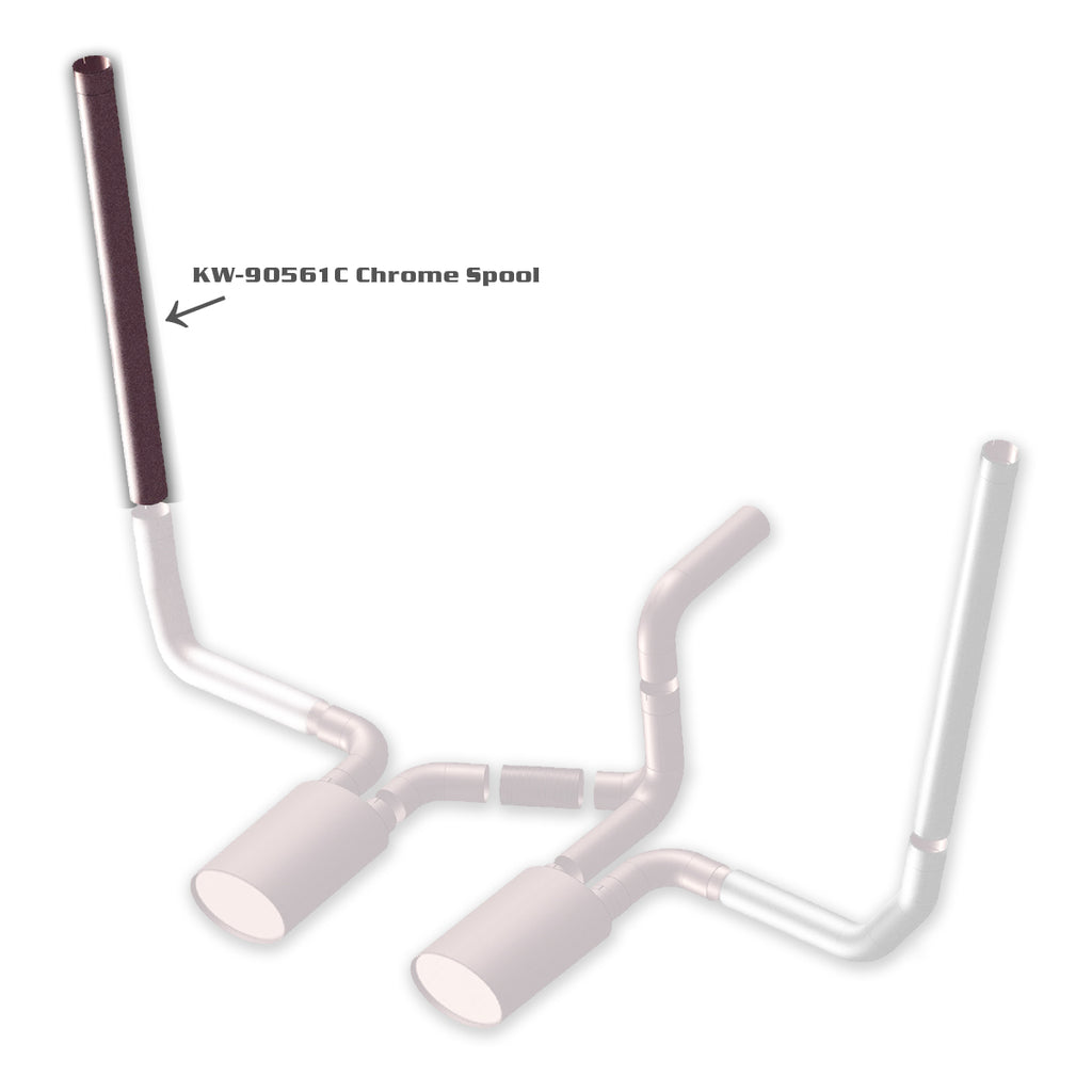 Dynaflex - Kenworth Exhaust Straight Replacement Pipe