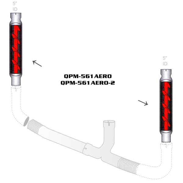 Grand Rock Kenworth QP/Aero Single or Dual Mufflers Berube's Truck Accessories