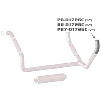 Grand Rock - Peterbilt 359 5", 6" or 7" 67-degree Exhaust Chrome Elbow