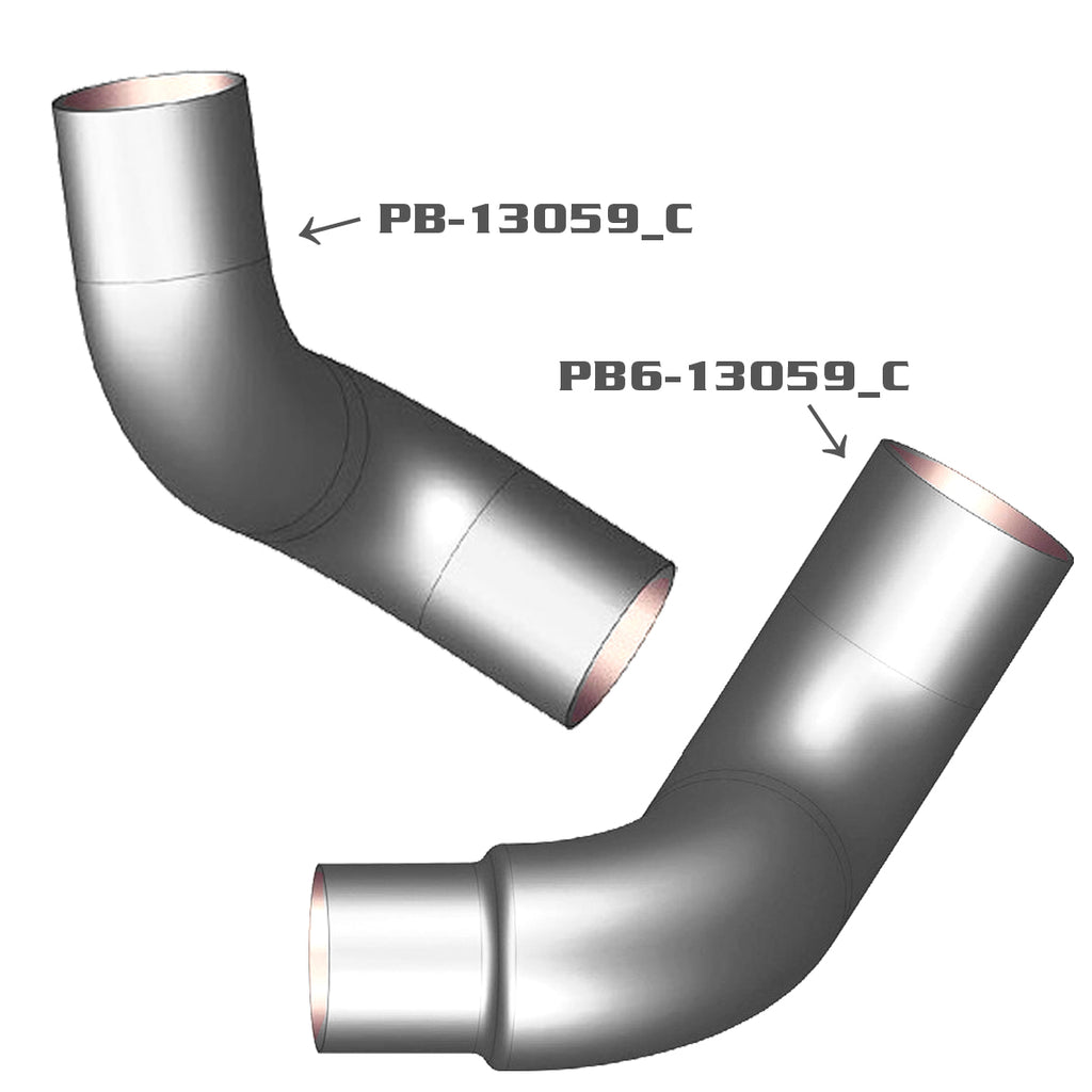 Grand Rock - Peterbilt 377 & 378 Chrome Exhaust Elbows