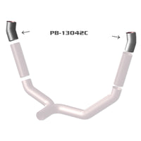 Grand Rock - Peterbilt 379 Daycab Chrome Exhaust Elbow