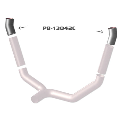 Grand Rock - Peterbilt 379 Daycab Chrome Exhaust Elbow