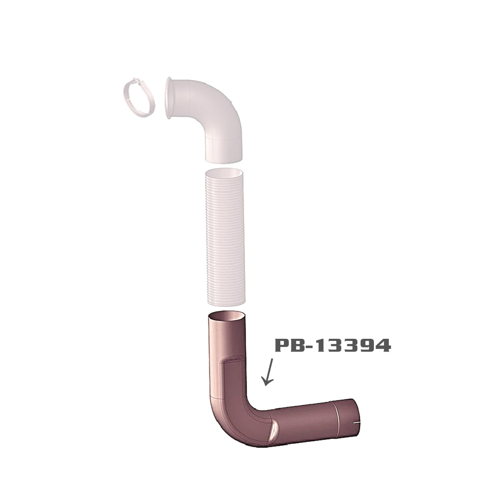 Grand Rock - Peterbilt 90-Degree Exhaust Turbo Elbow