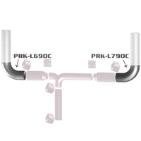 Grand Rock - Peterbilt "Retro" Part - 6in or 7in 90-degree Chrome Elbow