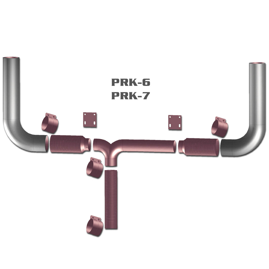 Grand Rock - Peterbilt "Retro" 6 inch or 7 inch Exhaust Kits