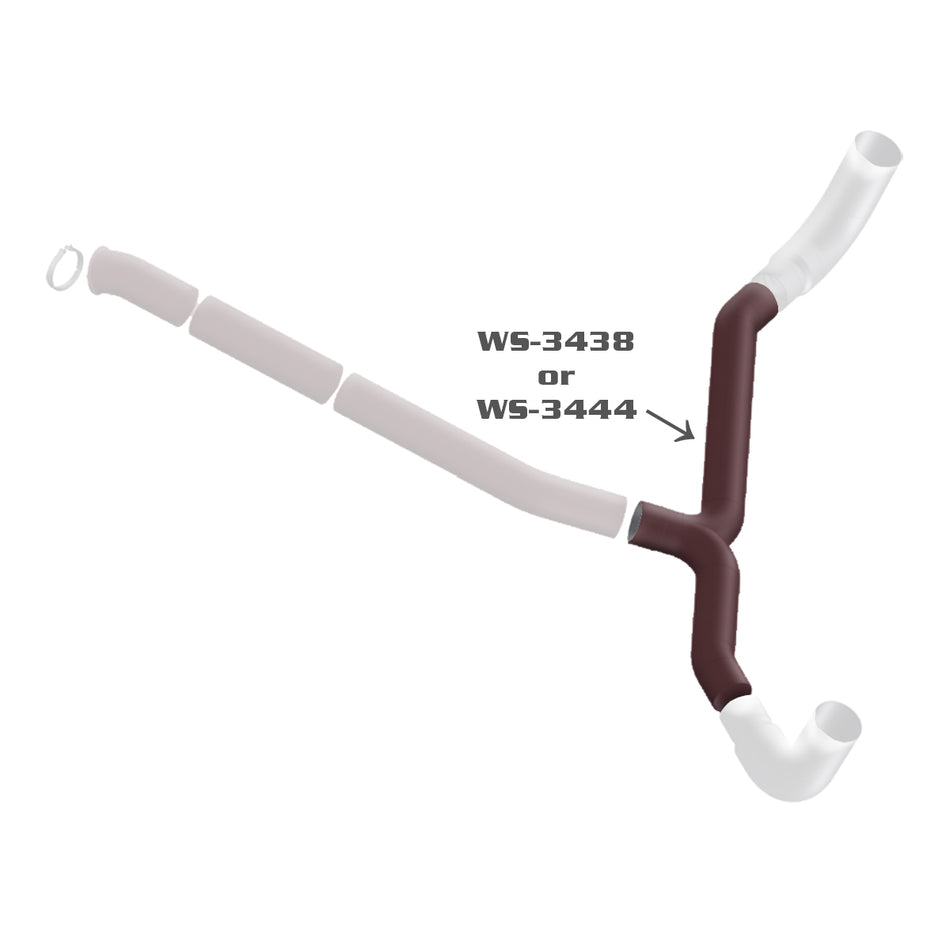 Grand Rock - Western Star Heritage Y-Pipe (23527-3438)