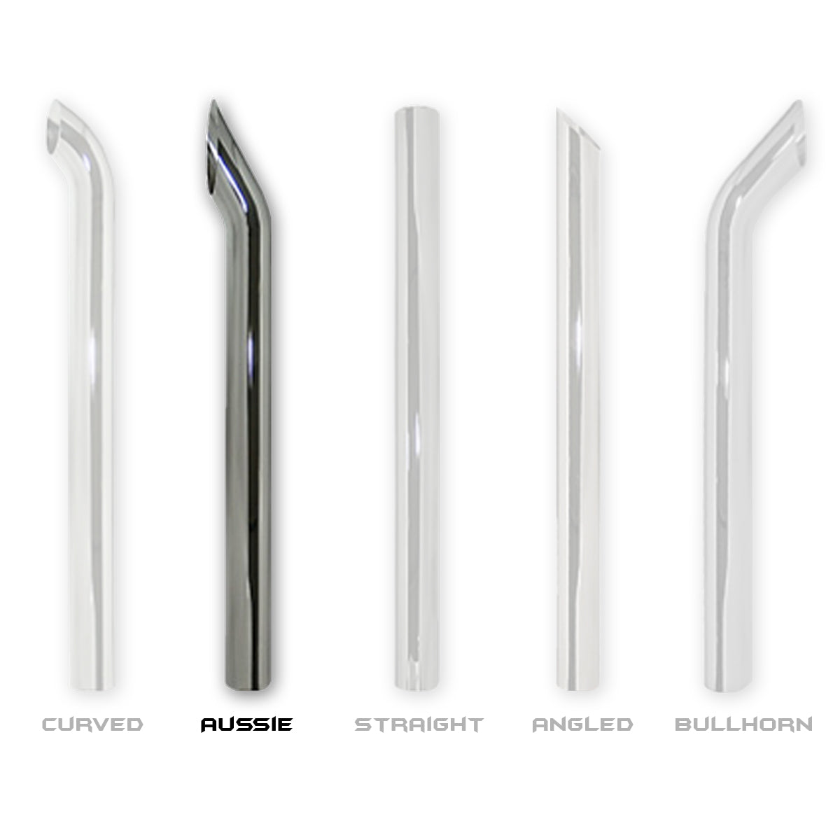 5" Grand Rock Chrome Exhaust Stacks - Berube's Truck Accessories