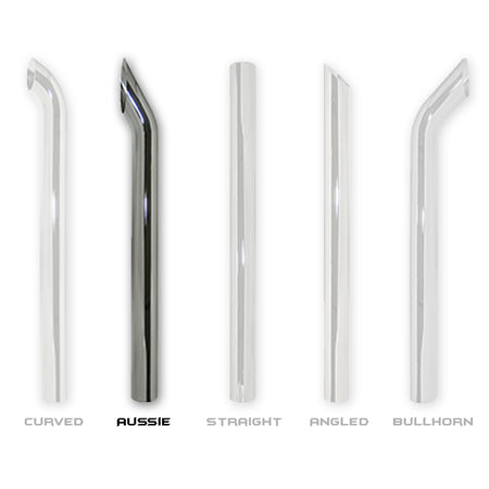 5" Grand Rock Chrome Exhaust Stacks - Berube's Truck Accessories