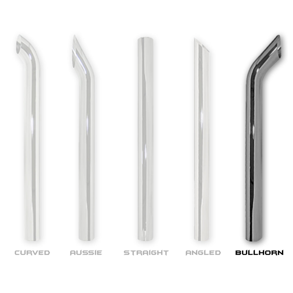 6" or 7" Stacks Reduced to 5" Chrome Exhaust Stacks