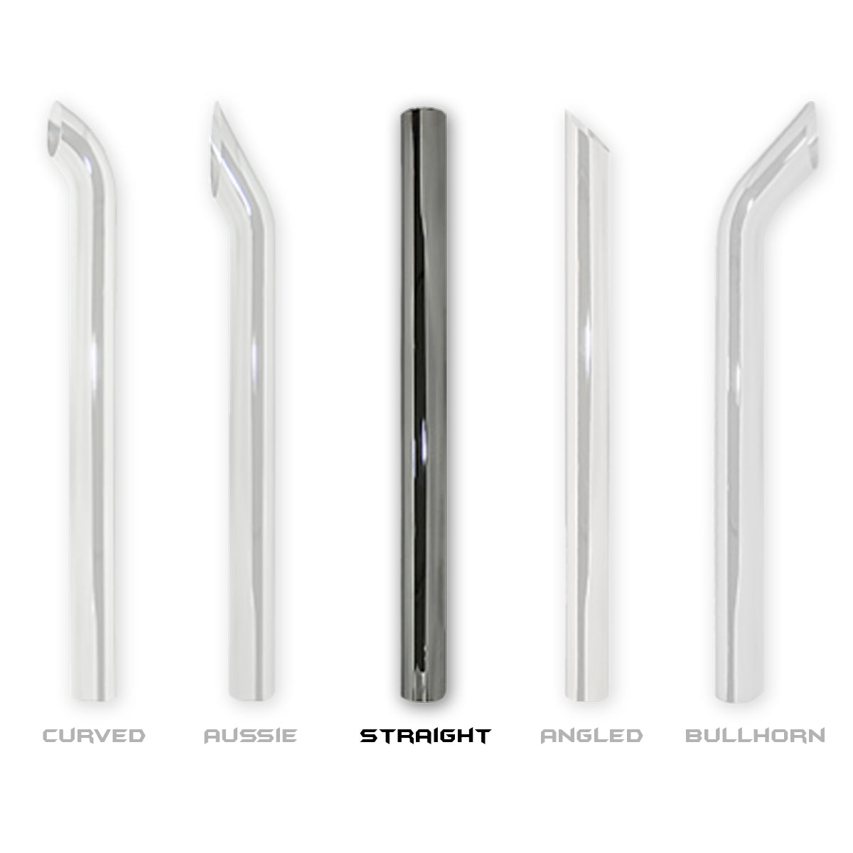 5" Grand Rock Chrome Exhaust Stacks - Berube's Truck Accessories