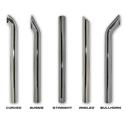 6" or 7" Stacks Reduced to 5" Chrome Exhaust Stacks