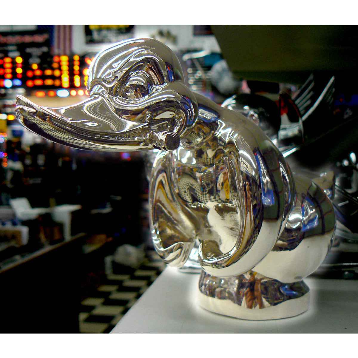 Convoy Duck Hood Ornament (Nickle Plated or Powder Coated Gloss Black)