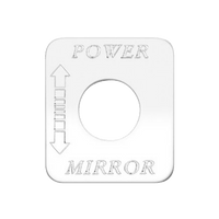 Engraved Switch Plate - Power Mirror Right