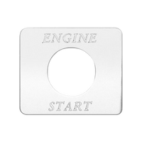 Kaper II Freightliner Stainless Steel Engraved Switch Plates