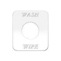 Kaper II Freightliner Stainless Steel Engraved Switch Plates