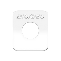 Kaper II Freightliner Stainless Steel Engraved Switch Plates