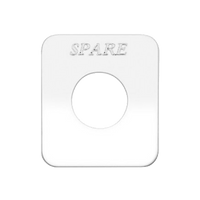 Kaper II Freightliner Stainless Steel Engraved Switch Plates