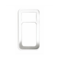 Kaper II Freightliner Stainless Steel Switch Covers - Engraved