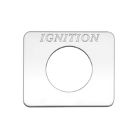 Kaper II Freightliner Stainless Steel Engraved Switch Plates