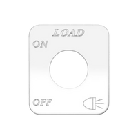 Kaper II Freightliner Stainless Steel Engraved Switch Plates