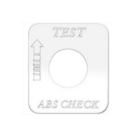 Kaper II Freightliner Stainless Steel Engraved Switch Plates