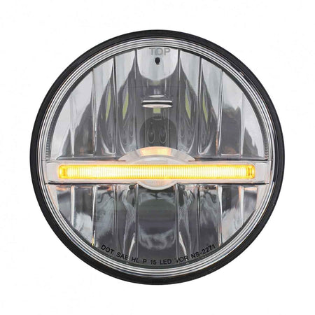 United Pacific Headlight with 9 LEDs Amber or White Position Light Bar