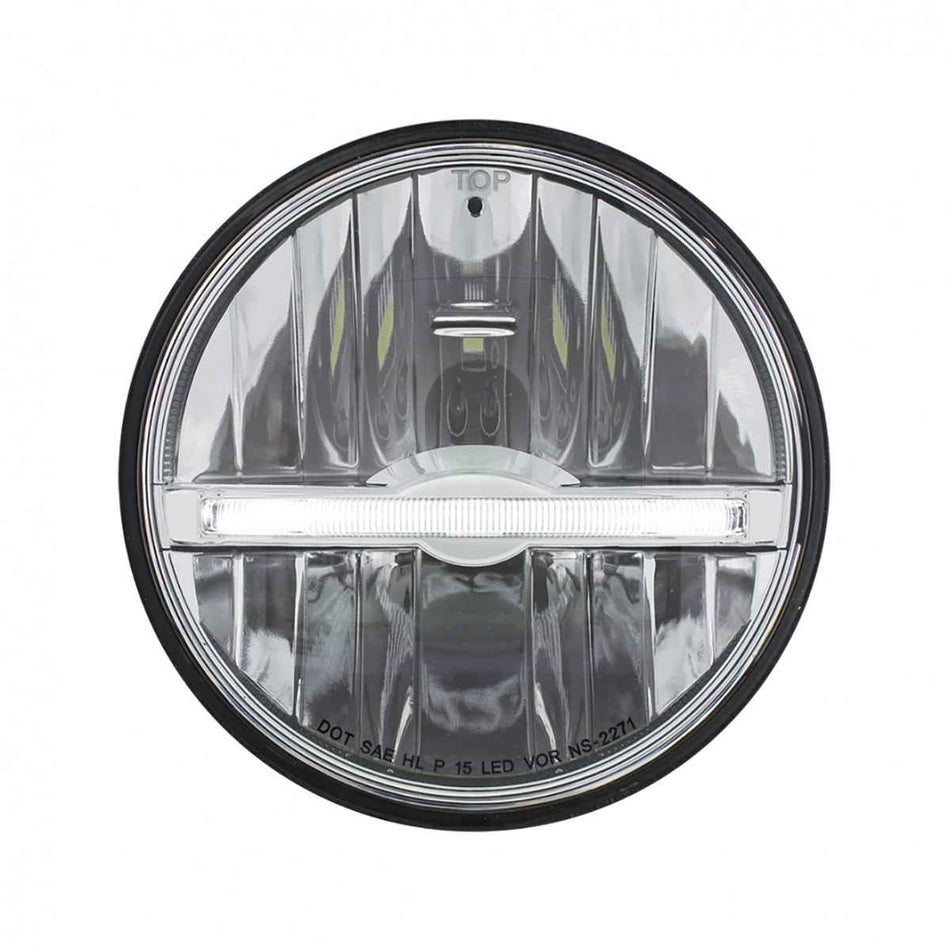 United Pacific Headlight with 9 LEDs Amber or White Position Light Bar