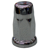 King Crown Chrome Plastic Lug Nut Cover, 33mm X 3 1/8"