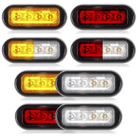 Maxxima 3.8 Inch Low Profile LED Surface Mount Warning Lights