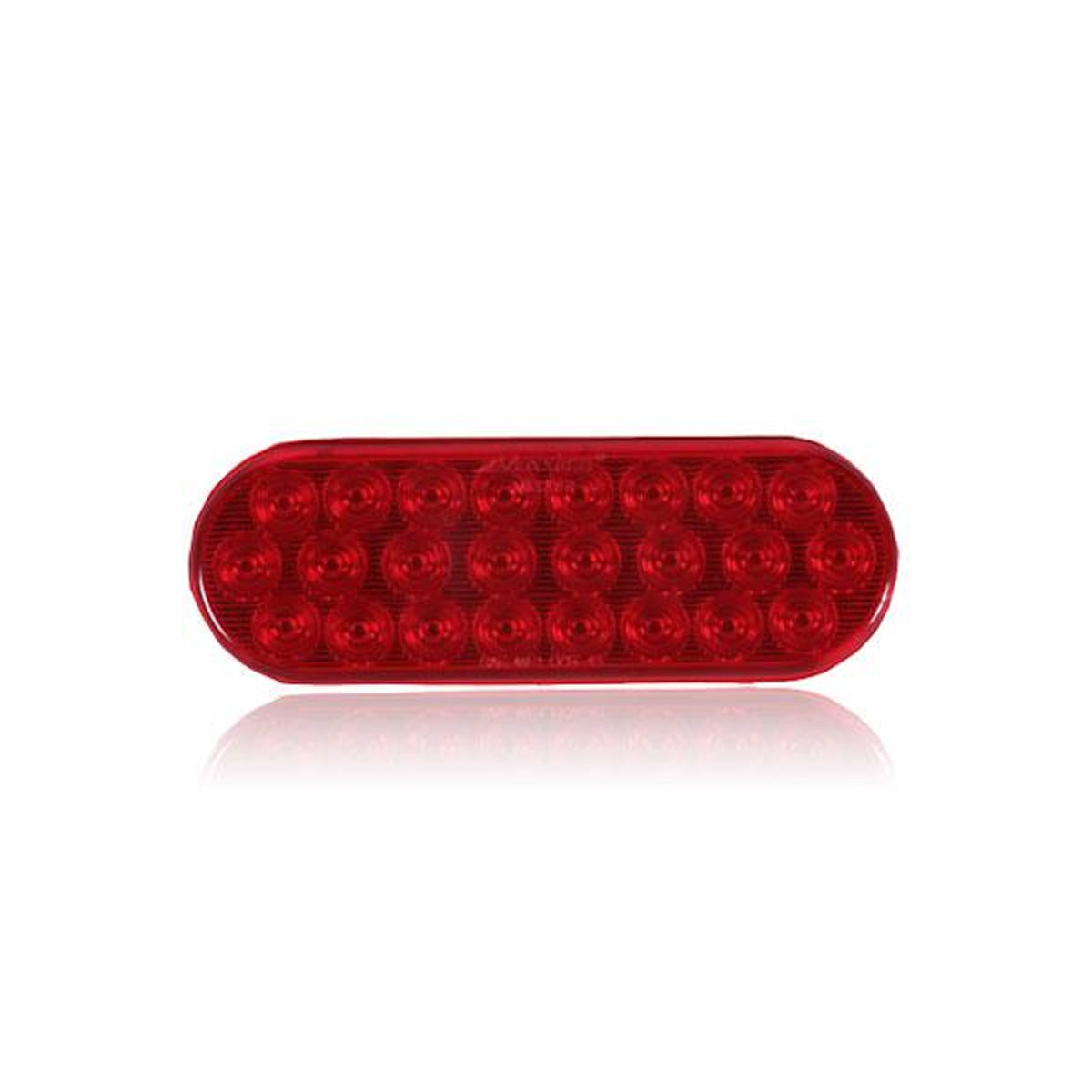6" Oval Warning Flasher Light (Amber, Red, Amber/Clear) - Berube's Truck Accessories