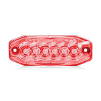 Maxxima 6 LED Ultra-thin Class 2 Emergency Warning Light w Clear Lens