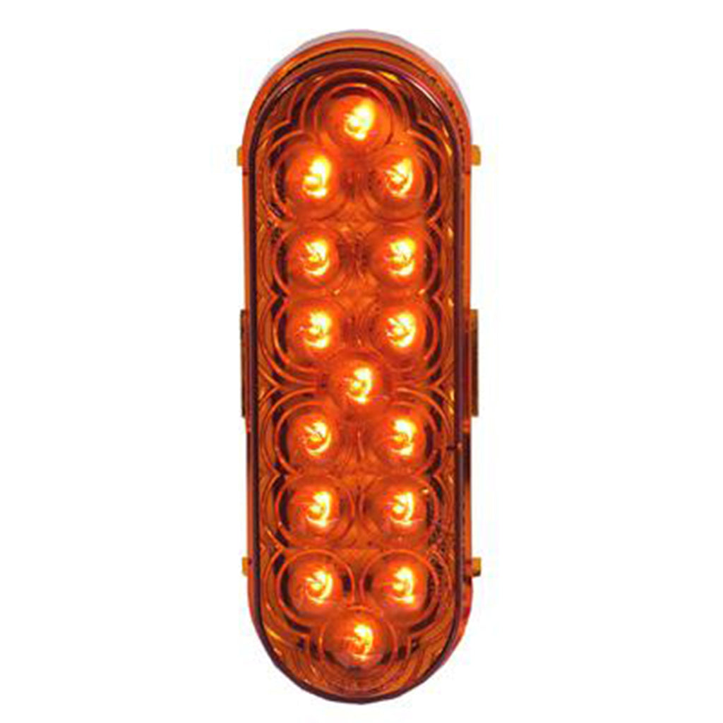 Maxxima 6" Amber Oval Light Berube's Truck Accessories