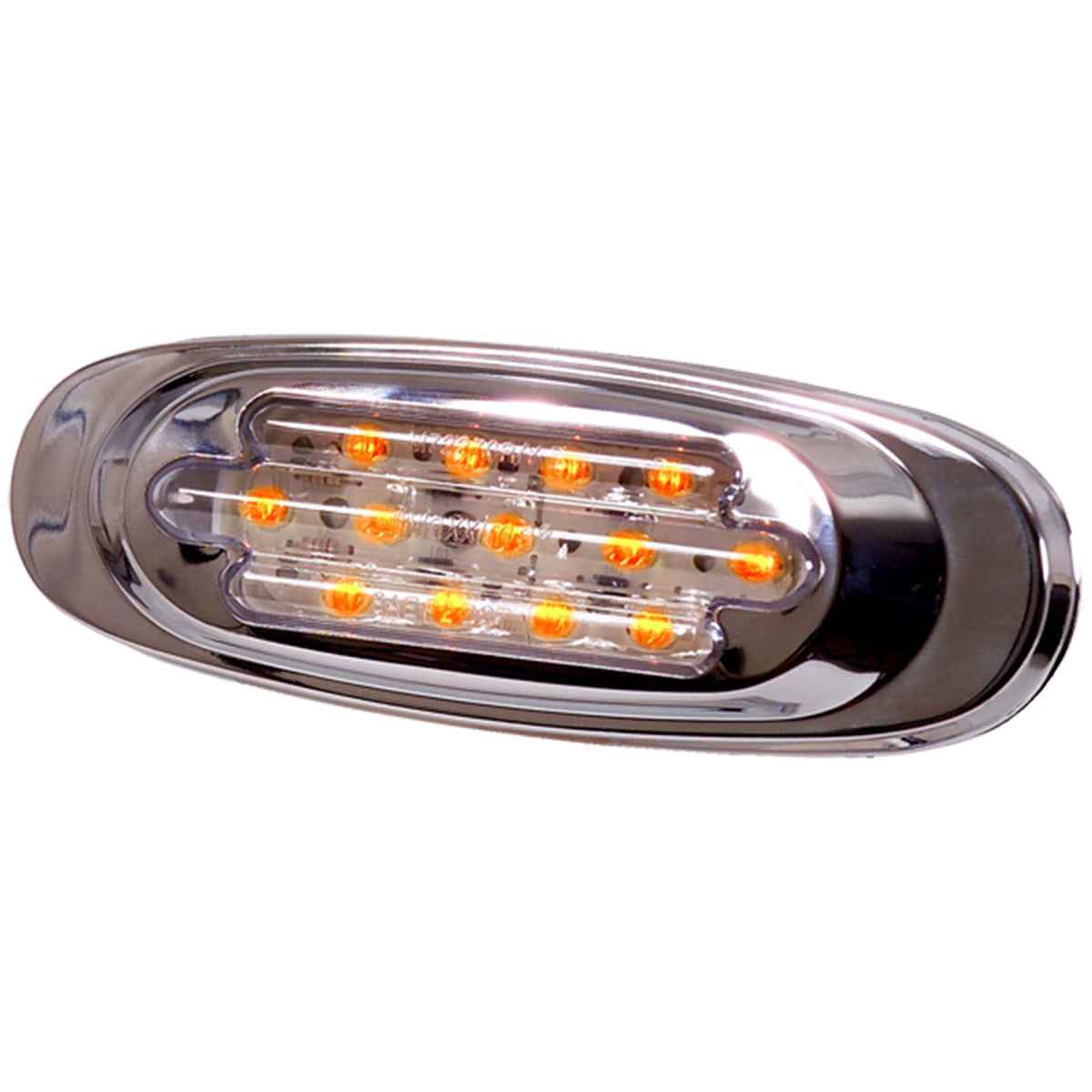 Maxxima 6.5" Led Oval Light with Chrome Housing