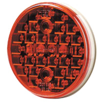 Maxxima 4" Red Round Light (32 Diodes)