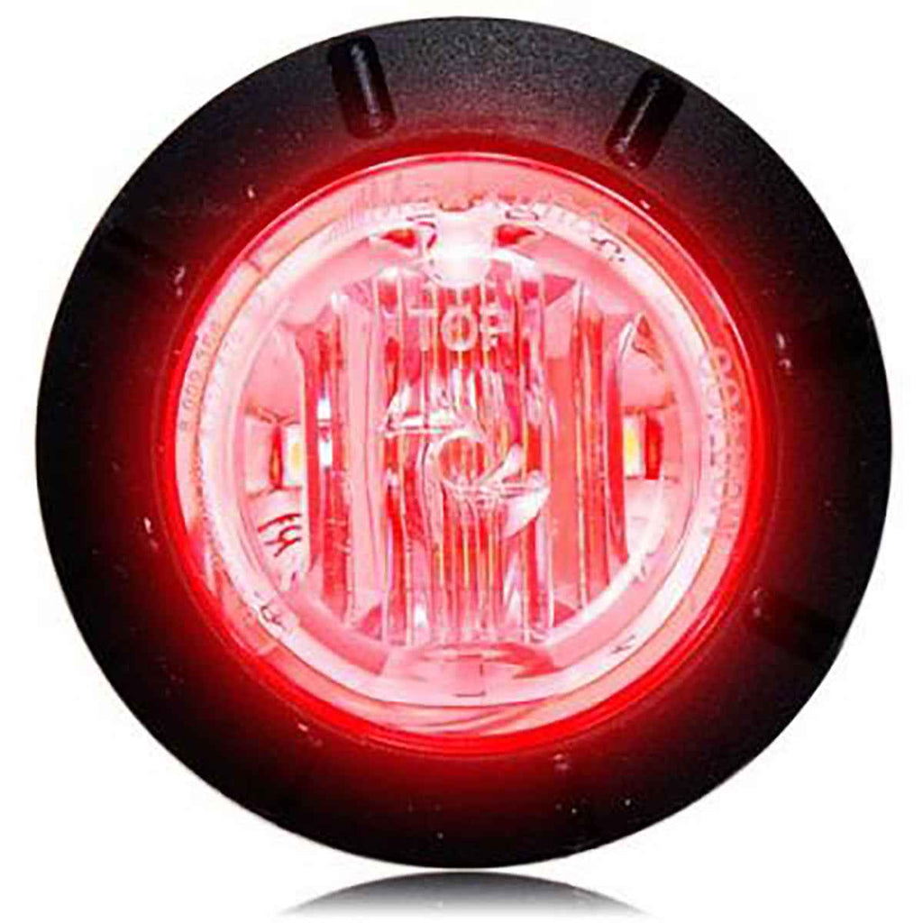 Maxxima LED 1.25" mini round marker/clearance light (Requires 1-3/8" Holes)