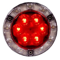 Maxxima 4" Red Round Hybrid Light