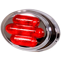 Maxxima 3" Chrome Oval LED Light