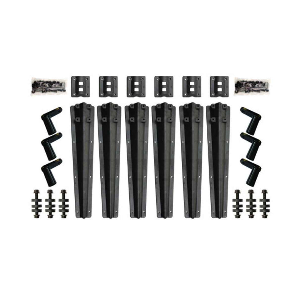 Minimizer 6 Outer Brackets - Plastic