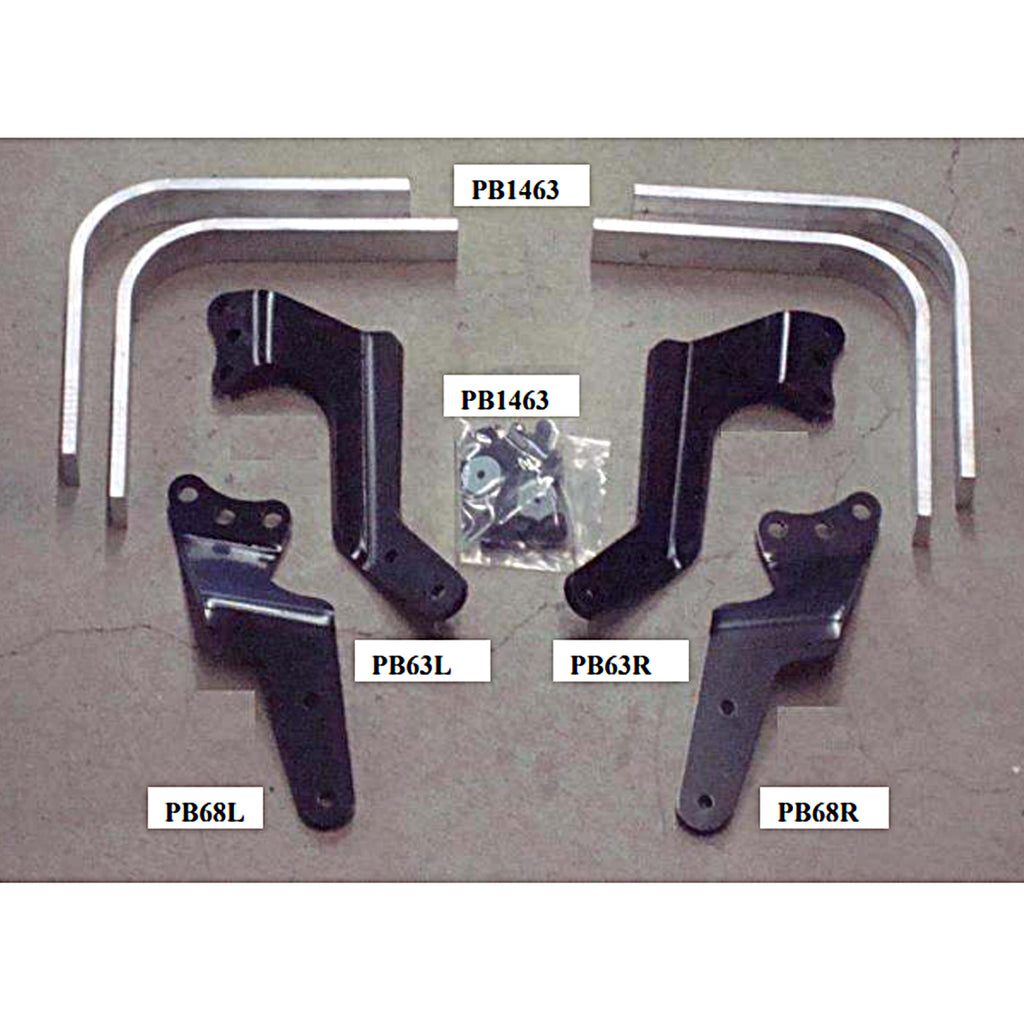 Minimizer Steer Axle Bracket Kit