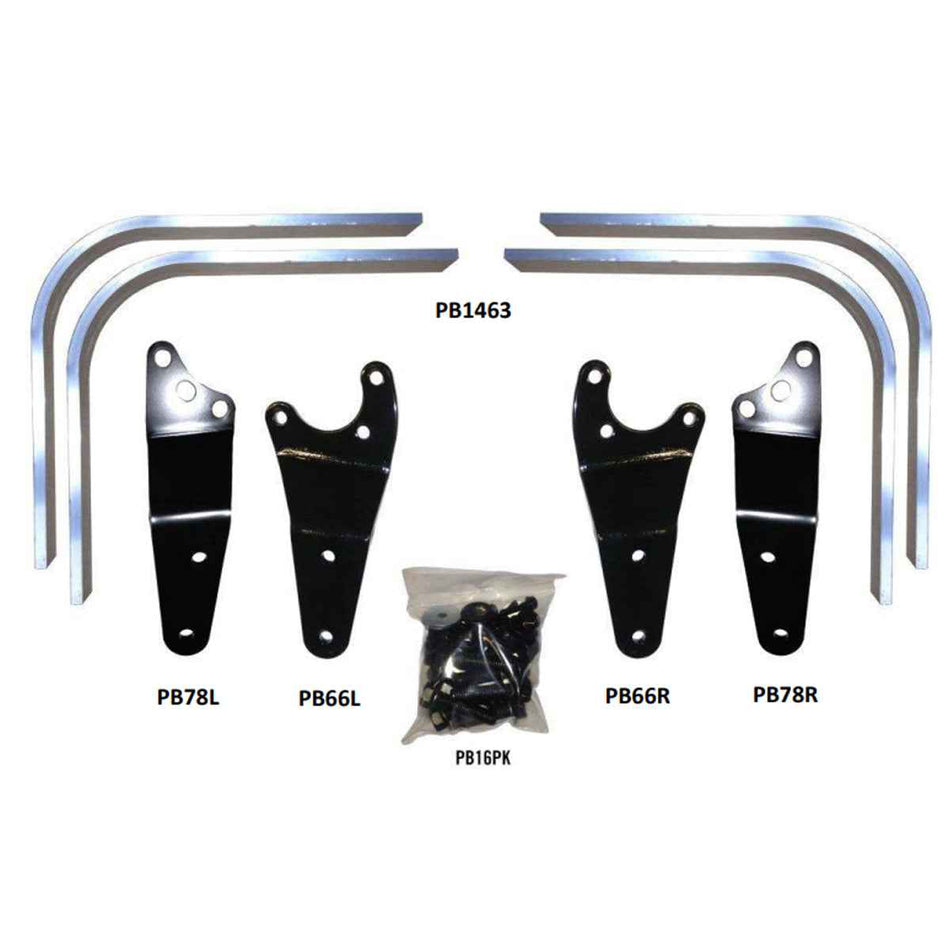 Minimizer Steer Axle Fender Arm Kit