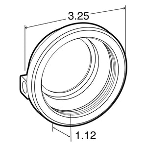 Model 10 - 2.5" Round Rubber Grommet (2.75" hole)