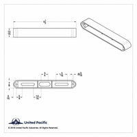 Mount for 6 1/2" 10 LED Light Bars