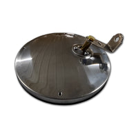 Open Road 7.5" Stainless Steel Convex Mirror - Offset mount