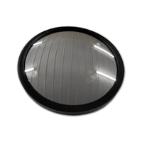 Open Road 7.5" Stainless Steel Heated Convex Mirror - Offset mount