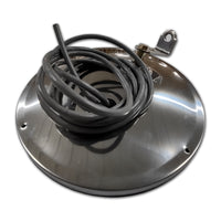 Open Road 8.5" Stainless Steel Heated Convex Mirror - Offset Mount