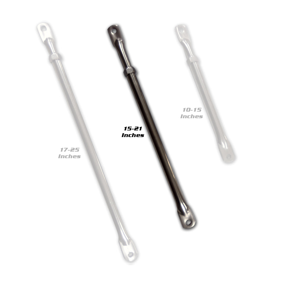 Open Road Stainless Steel Extension Arms (10in, 15in, 17in) - Berube's Truck Accessories