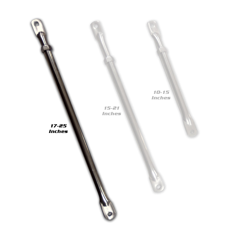 Open Road Stainless Steel Extension Arms (10in, 15in, 17in)