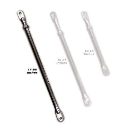 Open Road Stainless Steel Extension Arms (10in, 15in, 17in)
