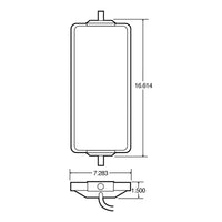 West Coast Mirror Head (Matches Motorized) by Open Road